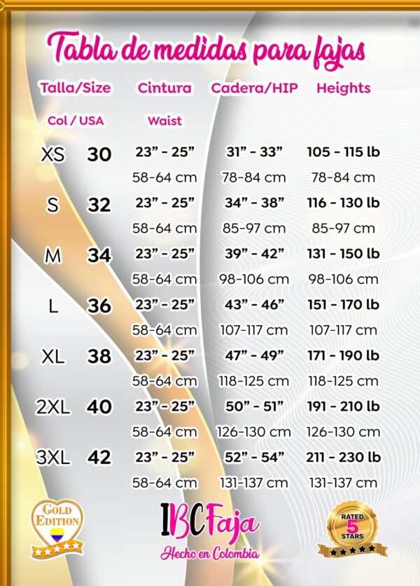 Faja short invisible con Zipper - Imagen 2
