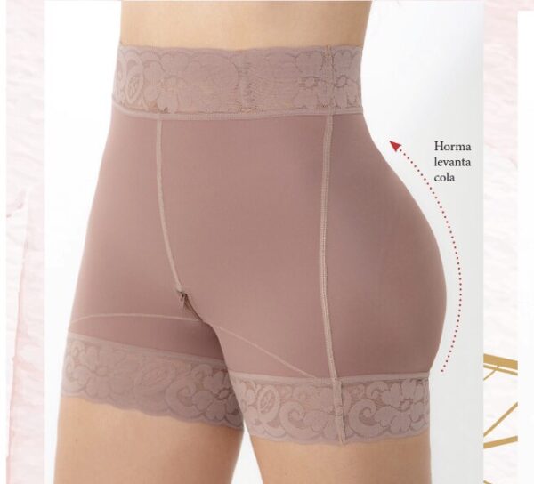 Faja short invisible con Zipper - Imagen 4