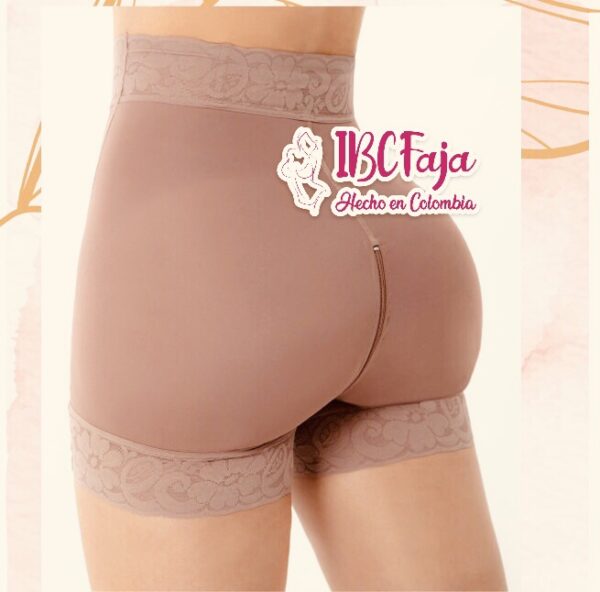 Faja short invisible con Zipper